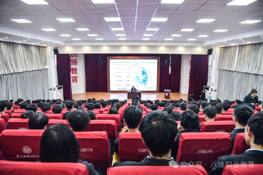 宿遷八維學(xué)校開展第二屆全國大學(xué)生職業(yè)規(guī)劃大賽賽前培訓(xùn)會