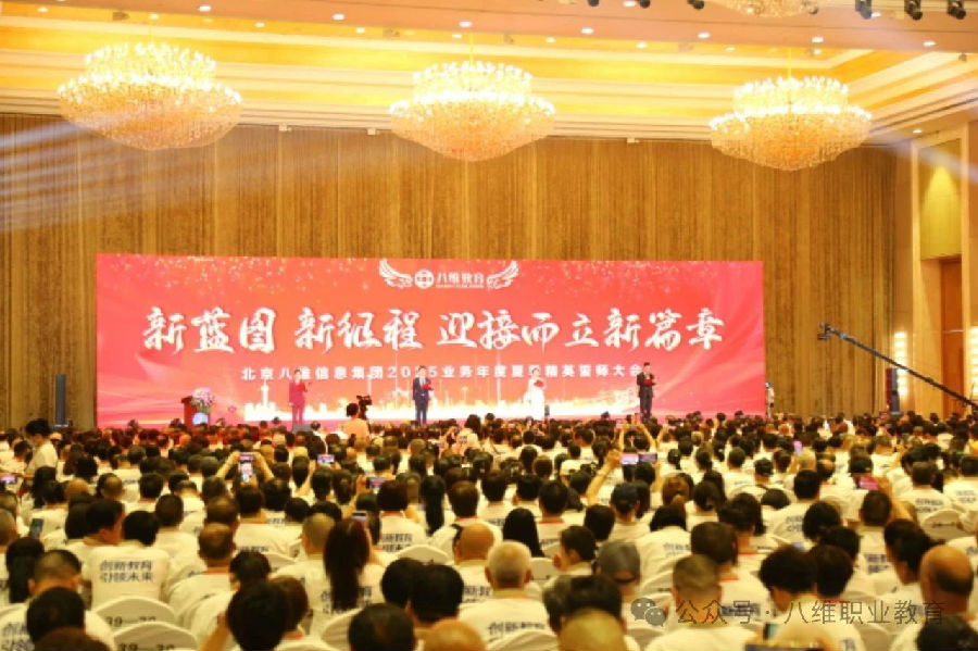 北京八維信息集團2025業務年度夏季精英誓師大會隆重開幕